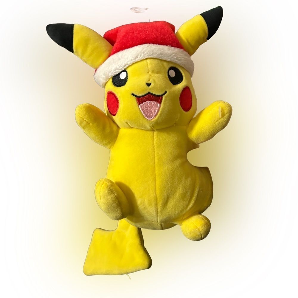 Pokémon WCT Pikachu Santa Christmas Plush Stuffed Toy